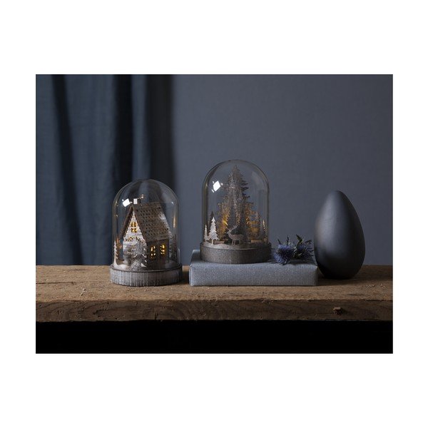 Decorațiune luminoasă de Crăciun maro ø 12,5 cm Kupol – Star Trading-image-2