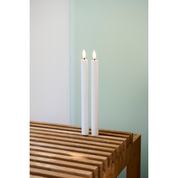 Lumânări LED 2 buc. (înălțime 25 cm) Sille Tall Rechargeable – Sirius-image-3