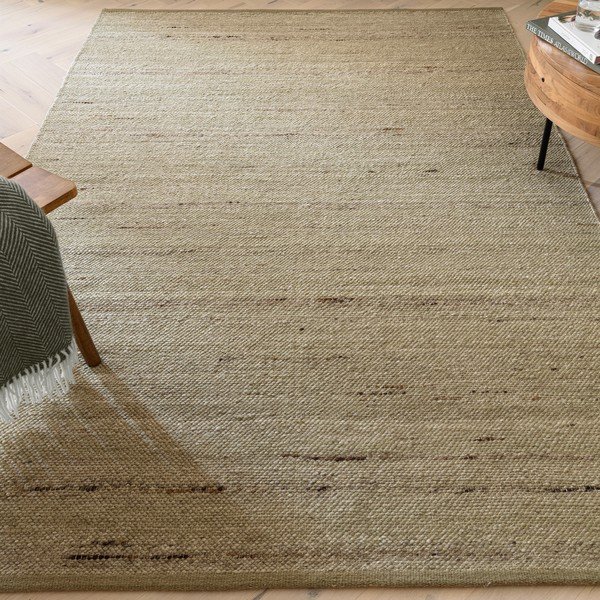 Covor kaki reversibil, țesut manual din amestesc de lână 120x170 cm Birkdale Pistachio – Asiatic Carpets-image-1