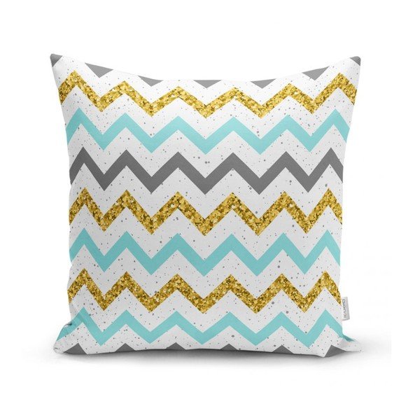 Față de pernă Minimalist Cushion Covers Multi Zig Zag, 45 x 45 cm