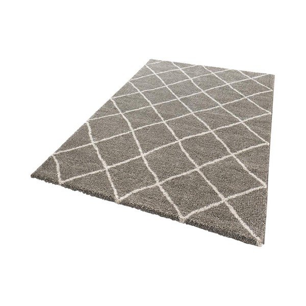 Covor Mint Rugs Grid, 200 x 290 cm, maro-image-3