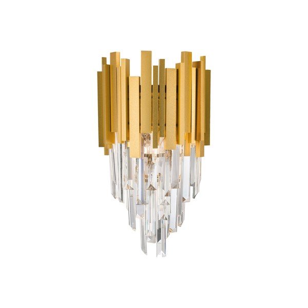 Aplică de perete aurie din metal Grane – Nova Luce