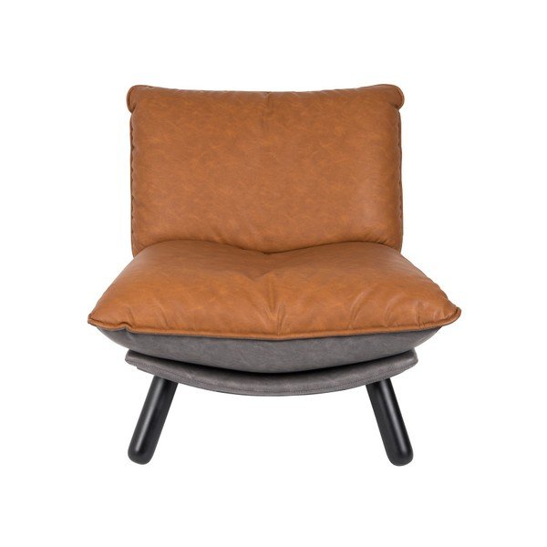 Fotoliu Zuiver Lazy, maro -image-4