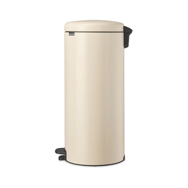 Coș de gunoi bej cu pedală din oțel 30 l NewIcon – Brabantia