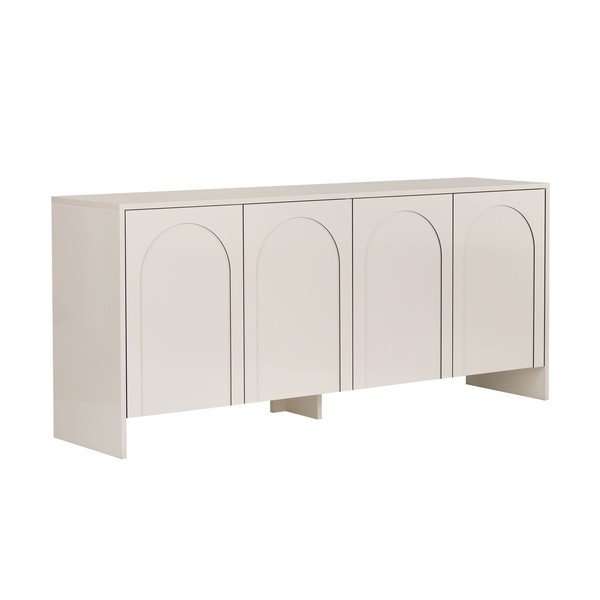 Comodă crem 180x80x45 cm Arlen  – Kalune Design