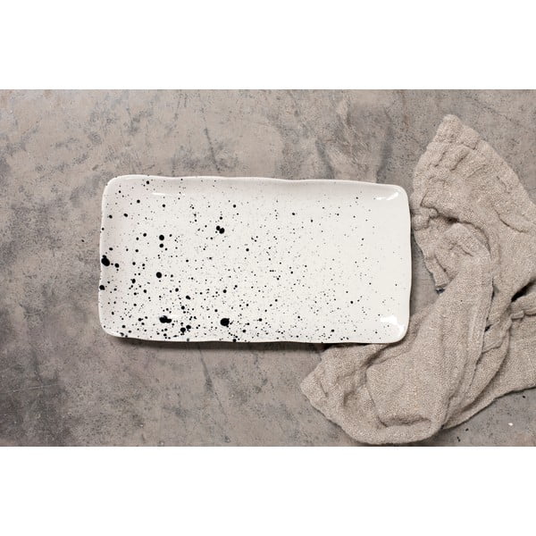 Tavă servire din gresie Nkuku Ama, 30 x 16 cm-image-1