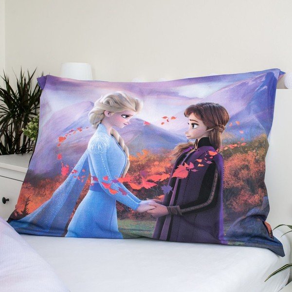Lenjerie de pat din bumbac pentru copii Jerry Fabrics Frozen Wind, 140 x 200 cm-image-1