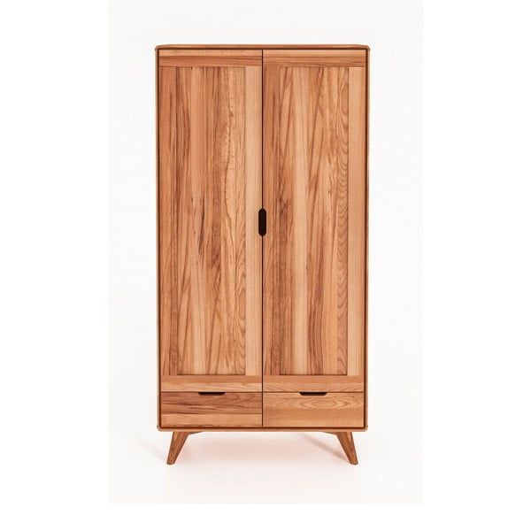 Dulap din lemn de fag 90x180 cm Greg - The Beds-image-2