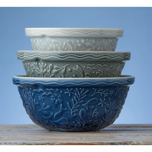 Bol albastru deschis din gresie ø 24 cm Nautical – Mason Cash-image-1