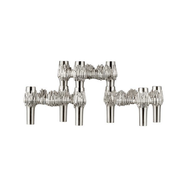 Sfeșnice 3 buc. din metal Quist – STOFF Nagel