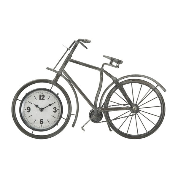 Ceas de birou în formă de bicicletă Mauro Ferretti Bike, 38,5 x 25 cm