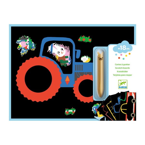 Imagini răzuibile Djeco Transport-image-4