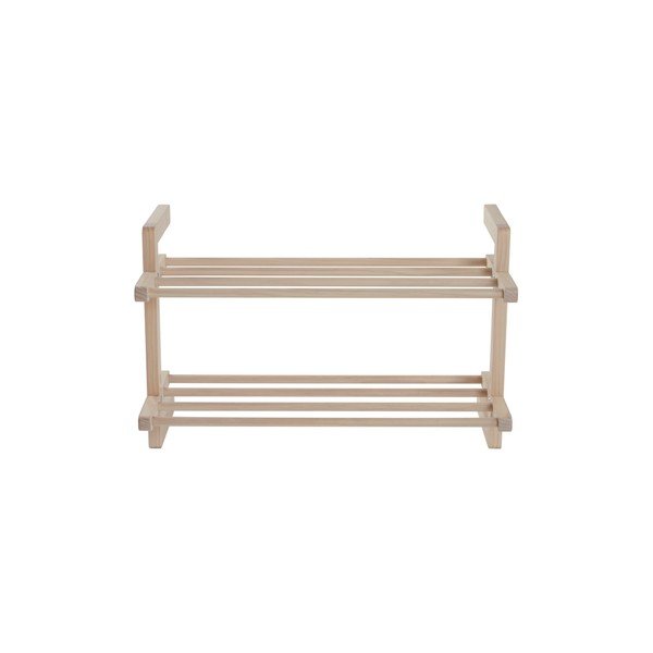 Pantofar în culoare naturală deschisă suspendat din lemn de pin 70x45x38 cm Eddison – Jotex-image-2