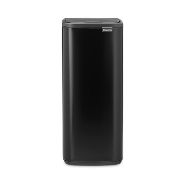 Coș de gunoi negru mat cu senzori de atingere din oțel 30 l Bo Touch – Brabantia-image-4