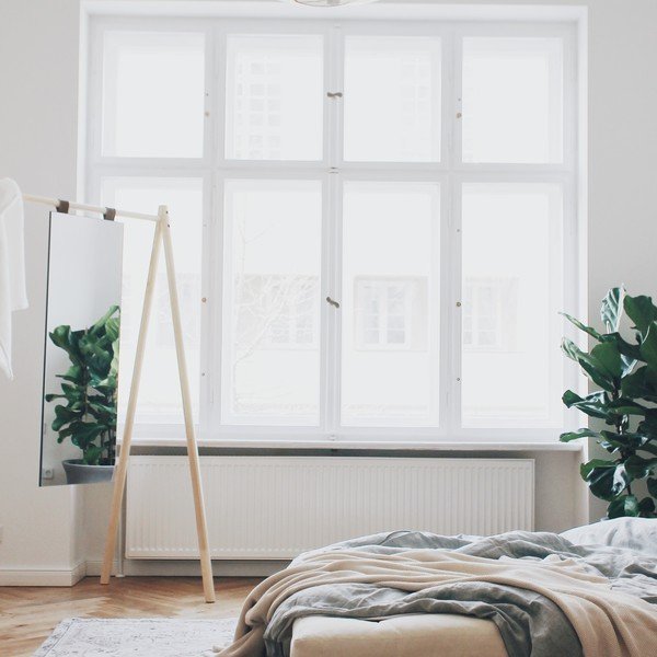 Pat dublu din lemn de pin cu saltea Karup Design Senza Double Latex Natural/Black, 180 x 200 cm-image-4