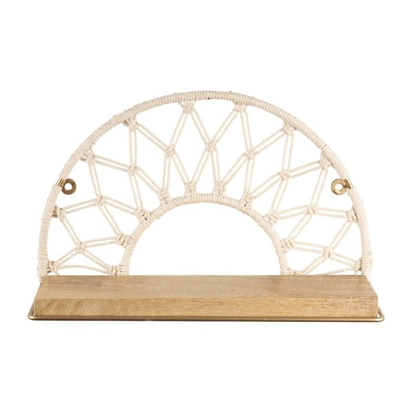 Raft  din lemn masiv Macrame – Sema