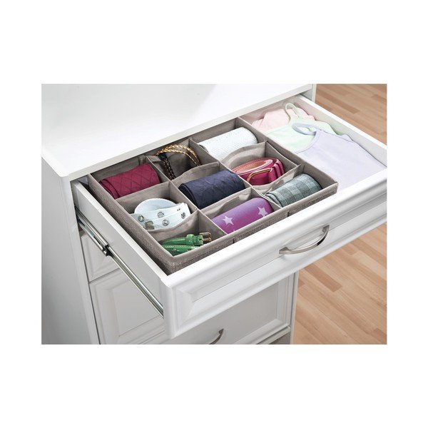Organizator pentru sertar InterDesign Aldo, 9 compartimente, 30,5 x 35,5 cm-image-2