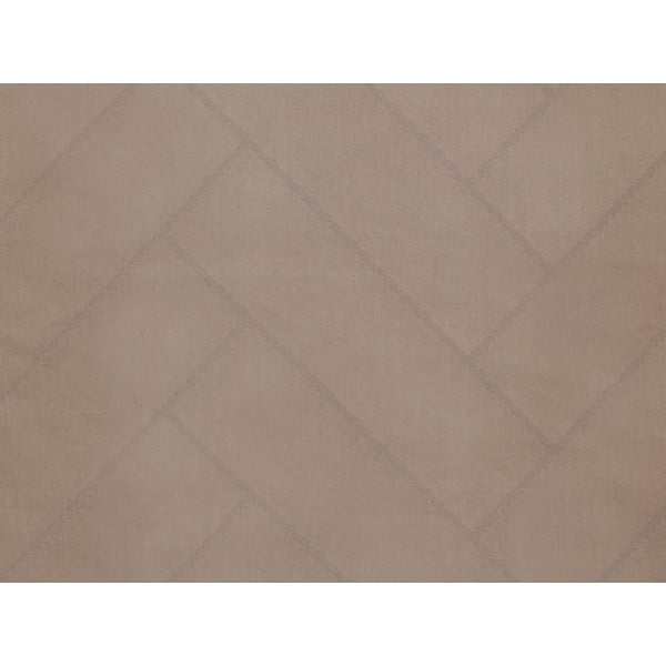 Lenjerie de pat taupe din damasc pentru pat de o persoană, extinsă 140x220 cm Tiles – Södahl-image-3