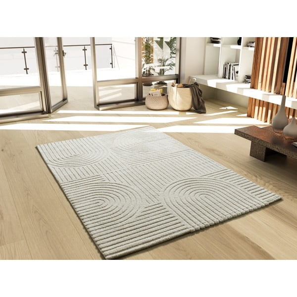 Covor crem 80x150 cm Verona – Universal-image-2