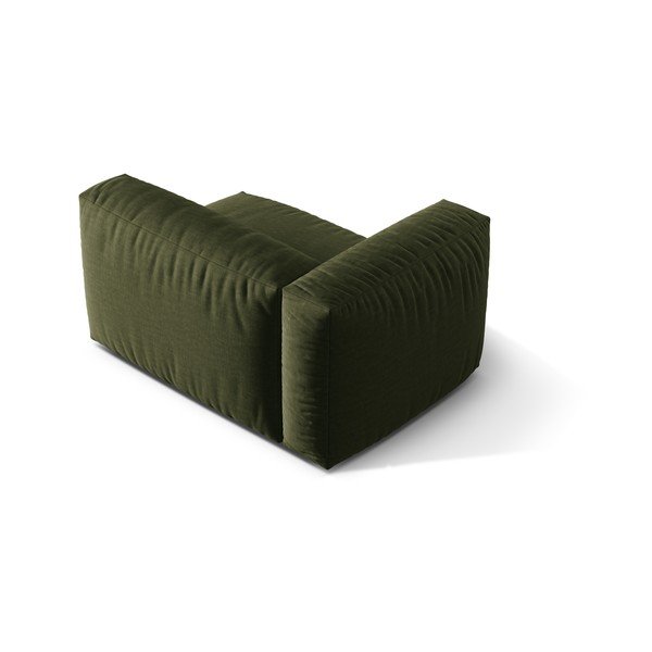 Modul pentru canapea modulară verde (cu colț pe partea stângă ) Martina – Micadoni Home-image-2