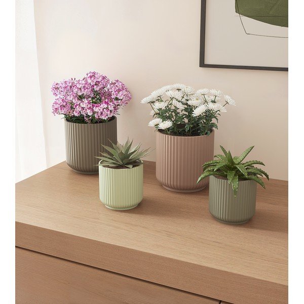 Ghiveci decorativ din ceramică handmade ø 15 cm Luna – Artevasi-image-2
