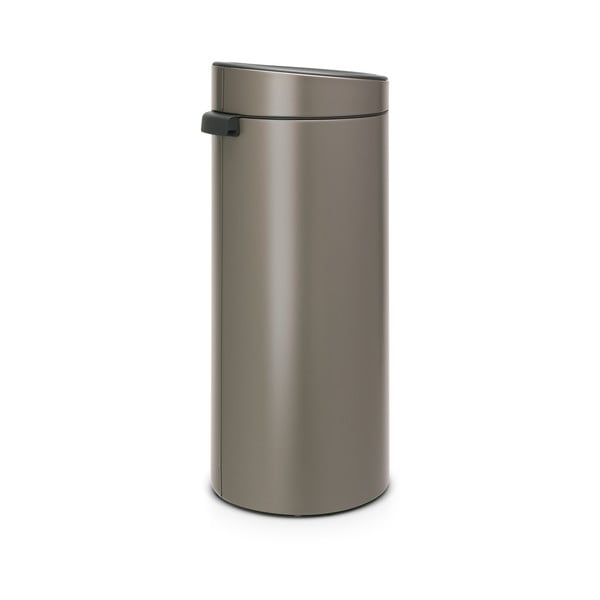 Coș de gunoi gri cu senzori de atingere din oțel 30 l Touch Bin – Brabantia-image-3