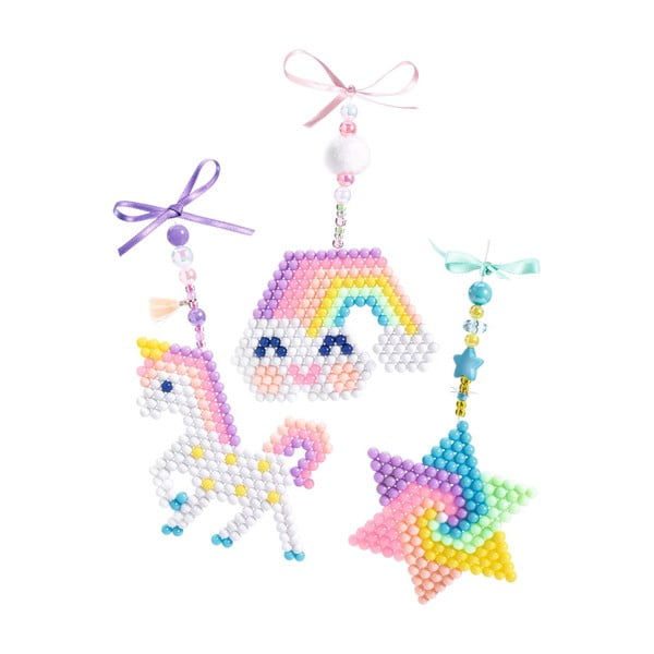 Set creativ cu mărgele Rainbow - Djeco-image-1