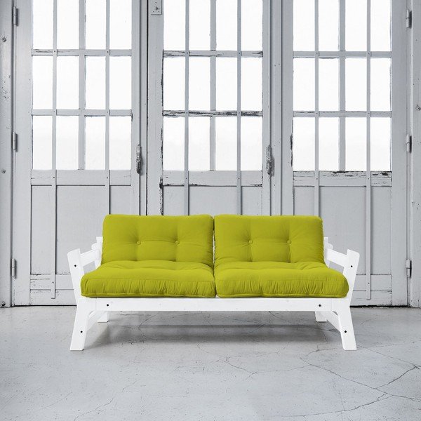 Canapea extensibilă Karup Step White/Pistacio-image-1