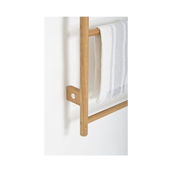 Suport de perete din lemn de stejar Wireworks Towel Rail Wallbar-image-3
