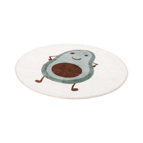 Covor pentru copii verde mentă-fildeș ø100 cm Avocado Mint – FD-image-4