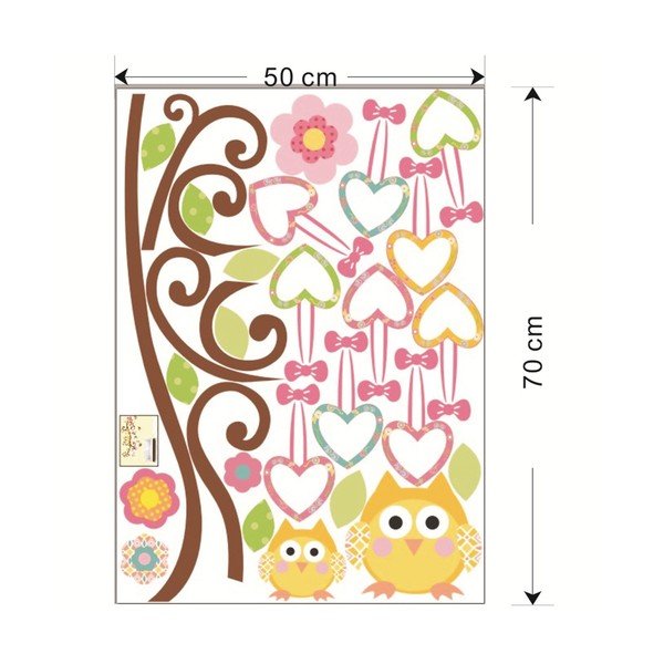 Autocolant Hearts on a Tree-image-1
