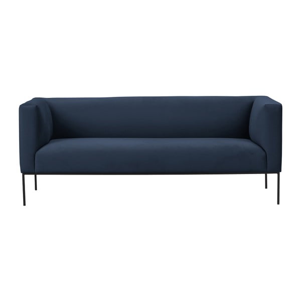 Canapea cu trei locuri Windsor & Co Sofas Neptune, albastru închis