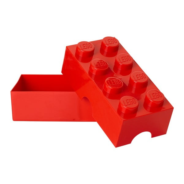 Cutie de depozitare pentru copii  roșie din plastic 20x10x7 cm – LEGO®-image-2