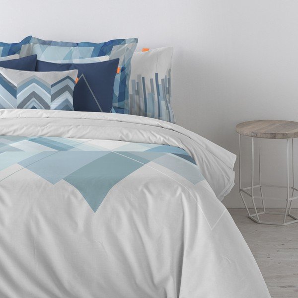 Set 2 huse de pernă Blanc Crystal, 50 x 50 cm-image-1