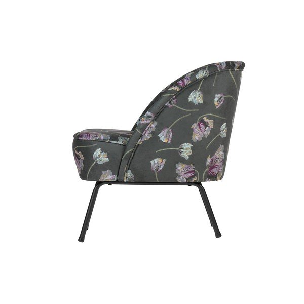 Fotoliu BePureHome Vogue, gri închis-image-2