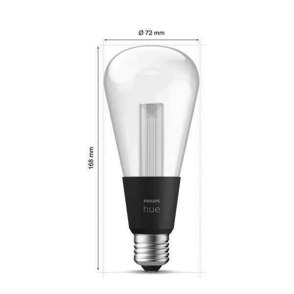 Bec smart E27, 7 W LG – Philips Hue-image-3