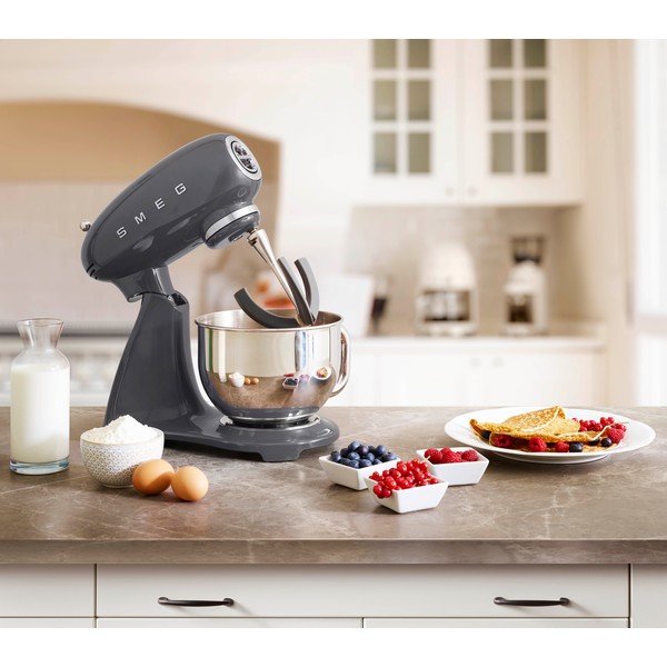 Robot de bucătărie gri Retro Style – SMEG-image-1