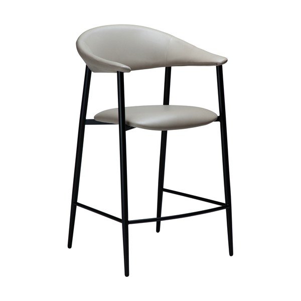 Scaun de bar bej (înălțime șezut 68 cm) Rover – DAN-FORM Denmark