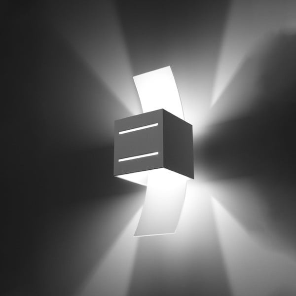 Aplică de perete albă Carlo – Sollux-image-3