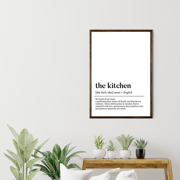 Tablou 50x70 cm Kitchen – Wallity-image-1