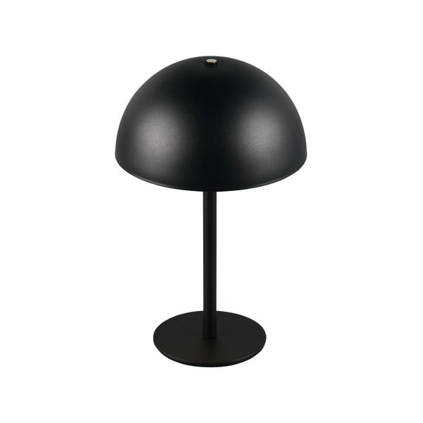 Veioză negru-mat LED cu abajur din metal (înălțime 21 cm) Munoz – Trio-image-4