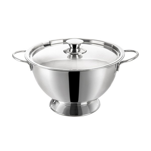 Bol argintiu din oțel inoxidabil ø 26 cm – Orion