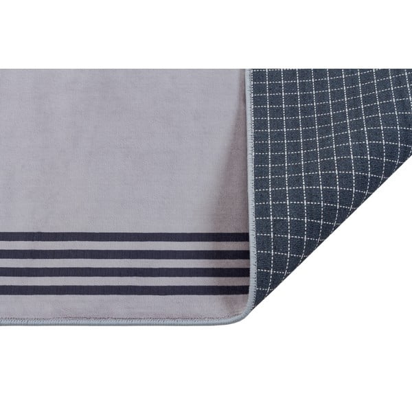 Covor tip traversă lavabil gri 300x100 cm - Vitaus-image-2
