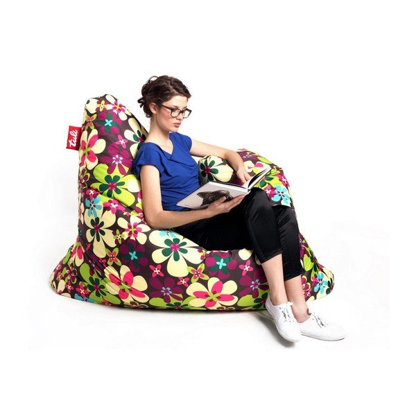 Puf Tuli Sofa, imprimeu floral-image-1