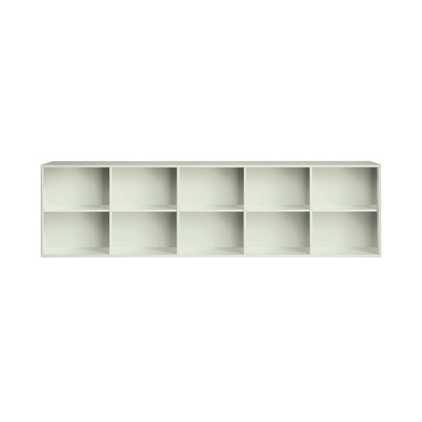Bibliotecă verde-mentă suspendată 220x61x42 cm Mistral – Hammel Furniture