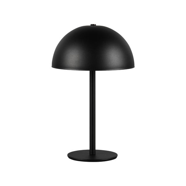 Veioză negru-mat LED cu abajur din metal (înălțime 21 cm) Munoz – Trio