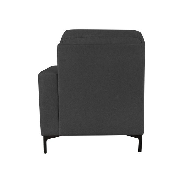 Șezlong Cosmopolitan design Atlanta, pe partea dreaptă, gri închis-image-4