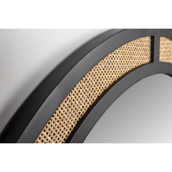 Oglindă de perete ø 76 cm Aida – White Label-image-1