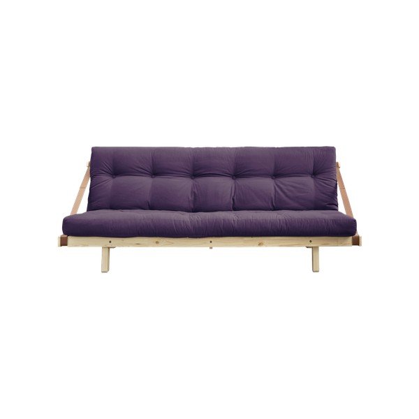 Canapea extensibilă Karup Jump Natural/Purple-image-4