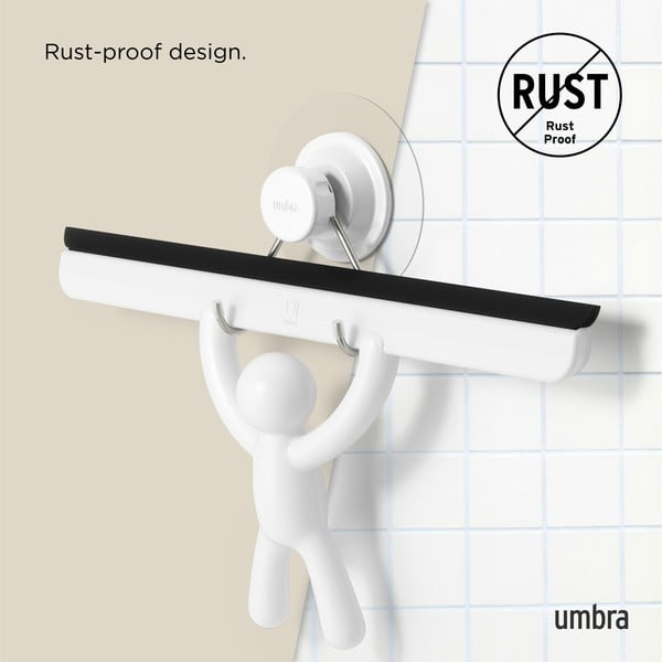 Racletă cu suport albă 26 cm Buddy – Umbra-image-4